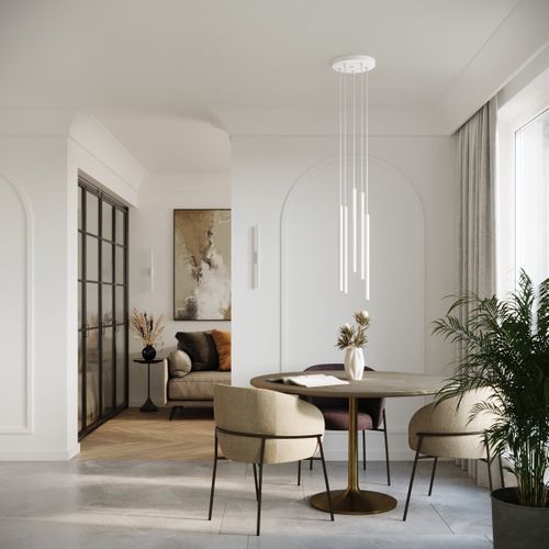 Lampe Suspendue Novastel 2 Blanc