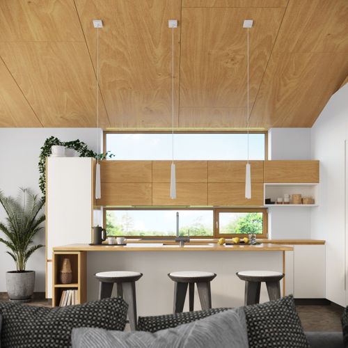 Lampe Suspendue Prismatica 3p Blanc