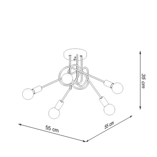 Lustre Oktobot 5 Chrome