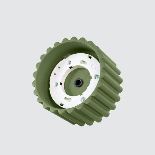 Plafonnier Aurélis 1 Vert Olive Gx53