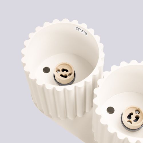 Plafonnier Aurélis 2 Beige Gu10