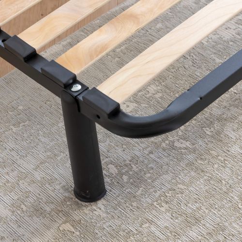 Sommier Cadre à Lattes Métal En Kit 5 Zones Morphologiques 160x200