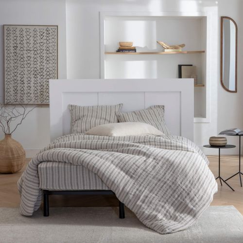 Sommier Cadre à Lattes Métal En Kit 5 Zones Morphologiques 160x200