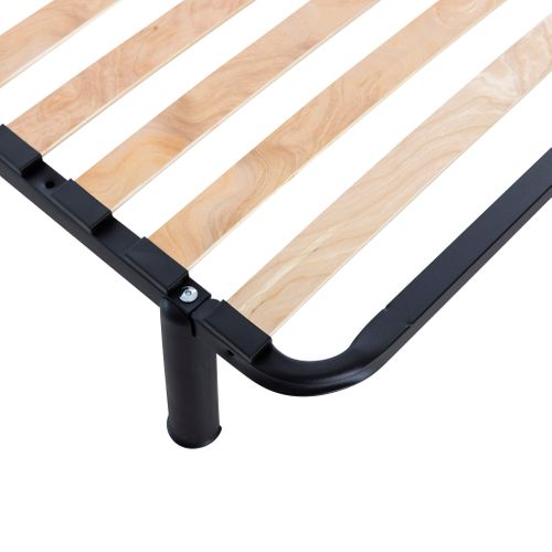 Sommier Cadre à Lattes Métal En Kit 5 Zones Morphologiques 160x200