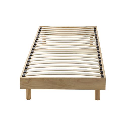 Sommier Kit En Bois Massif 13 Cm Naturel 90x190