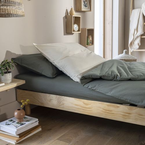 Sommier Kit En Bois Massif 13 Cm Naturel 90x190