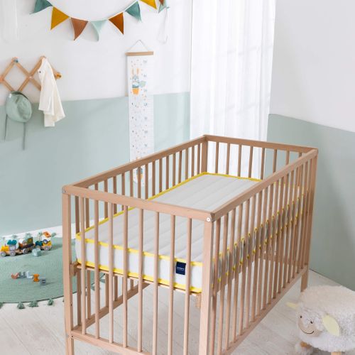 Matelas Bébé Mousse Aurore 300 Soutien Ferme 60x120 - Enfant - Accueil Confortable