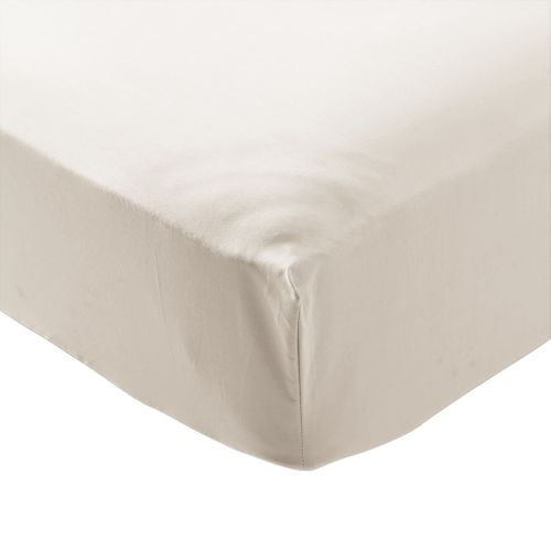 Drap Housse Coton Percale Blanc Bonnet 40 Cm 140x200 Cm