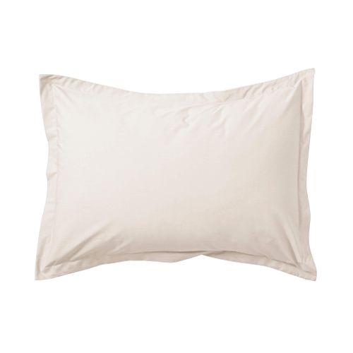 Taie D'oreiller Coton Percale Blanc 50x70 Cm