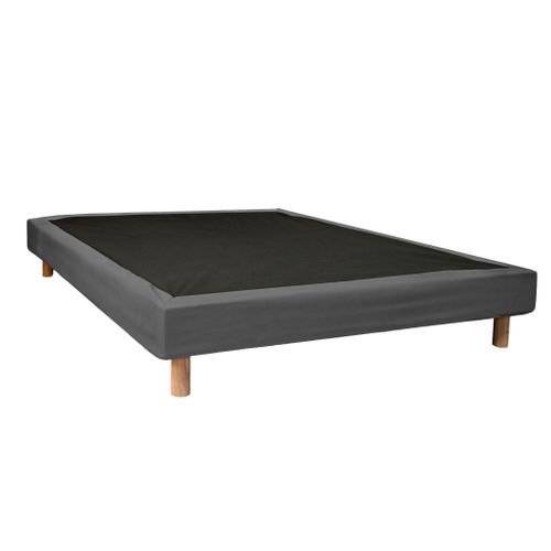 Cache-sommier Intégral Anthracite Ronda 160x200 Cm