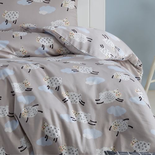 Parure De Lit Mouton 140x200 Cm