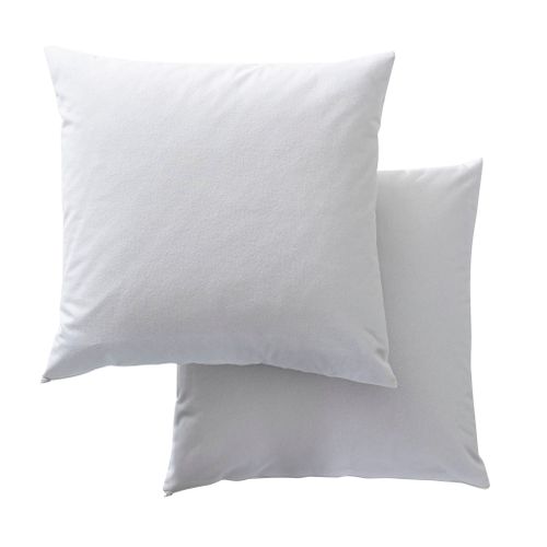 Lot De 2 Protège Oreillers 100% Coton Anti-acariens 60x60 Cm