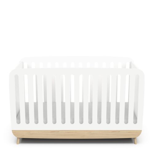 Lit Bébé Évolutif 70x140 Blanc