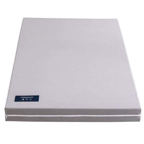 Matelas Mousse d'appoint 90x190 cm Légèreté 2.0 Epaisseur 10 cm Soutien Ferme