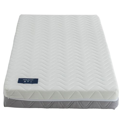 Matelas Mousse 90x200 cm PLAISANCE Accueil Latex Epaisseur 16 cm Soutien Ferme - Accueil Dynamique