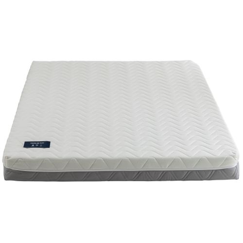 Matelas Mousse 160x200 cm PLAISANCE Accueil Latex - Epaisseur 16cm Soutien Ferme - Accueil Dynamique
