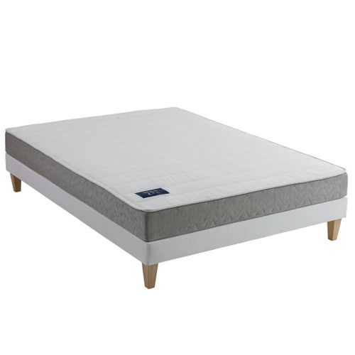 Matelas Ressorts Ensachés 130x190 cm Poésie Soutien Ferme Epaisseur 18 cm - Accueil Moelleux