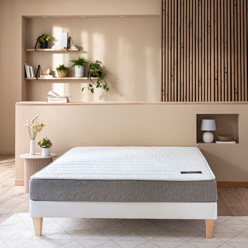Matelas Ressorts Ensachés 130x190 cm Poésie Soutien Ferme Epaisseur 18 cm - Accueil Moelleux