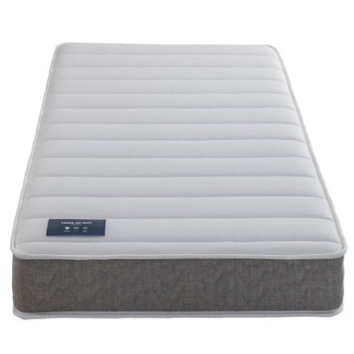 Matelas Mousse 90x200 cm - Sérénité 2.0 - Epaisseur 19 cm Soutien Ferme Accueil Moelleux