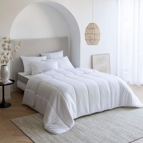 Pack Couette Été 140x200 Et Oreiller Moelleux 60x60 Anti-acariens