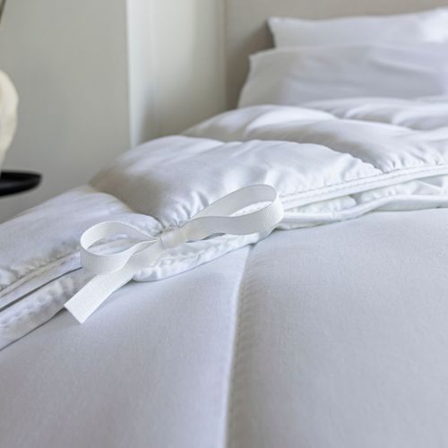 Pack Couette 4 Saisons 260x240 Et Oreiller Anti-acariens