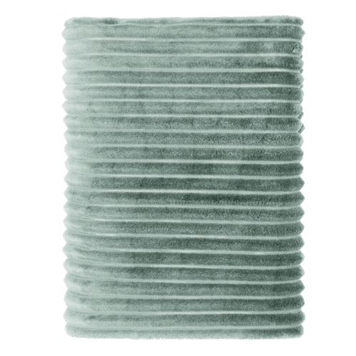 Plaid Polaire Cocooning 150x200 Céladon