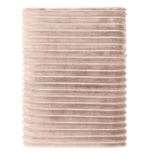 Plaid Polaire Cocooning 150x200 Taupe