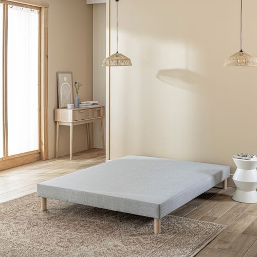 Sommier Tapissier à Lattes Recouvertes 13 Cm Éveil 90x190 Cm