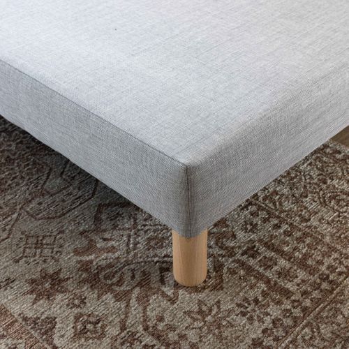 Sommier Tapissier à Lattes Recouvertes 13 Cm Éveil 90x200 Cm