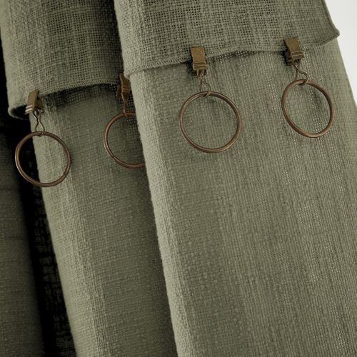 Rideau Tamisant Coton 140x270 Sixtine Thym