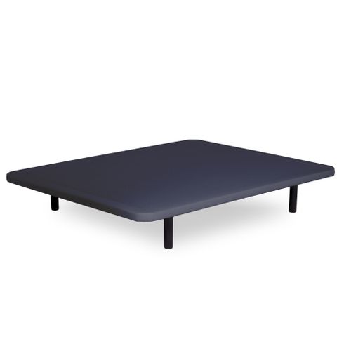 Cache-sommier Jersey Pour Cadre à Lattes Marine 140x190 Cm