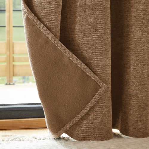 Rideau Occultant Polaire Bjorn 140x180 Camel