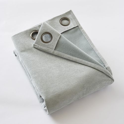 Rideau Occultant Polaire Bjorn 140x240 Eucalyptus