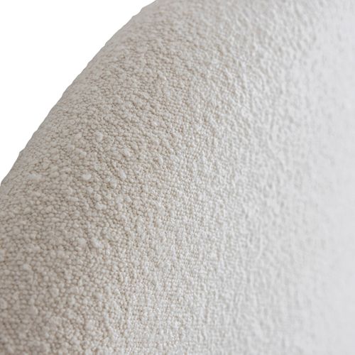 Tête De Lit Bouclette Blanc 165 Cm