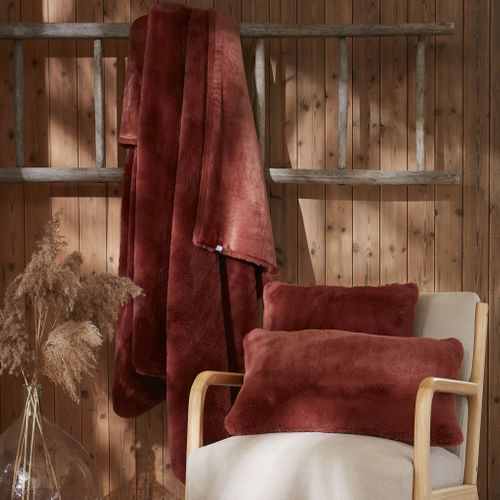Plaid Polaire Chaud 140x200 Odin Terracotta