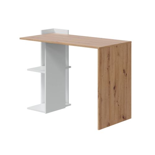 Bureau Réversible Bois Blanc 78x100x52 Cm