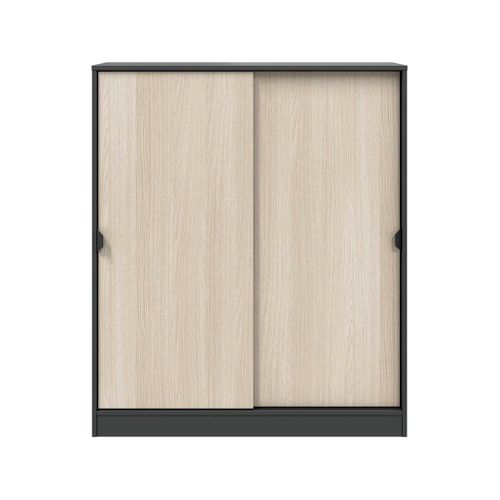 Meuble Chaussures Gris Anthracite 16 Paires