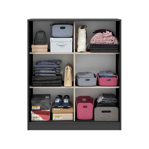 Meuble Chaussures Gris Anthracite 16 Paires