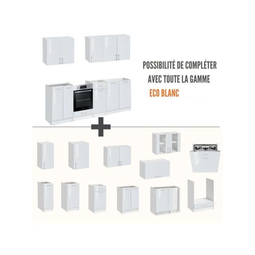 Cuisine Complète Eco Blanc 240 Cm