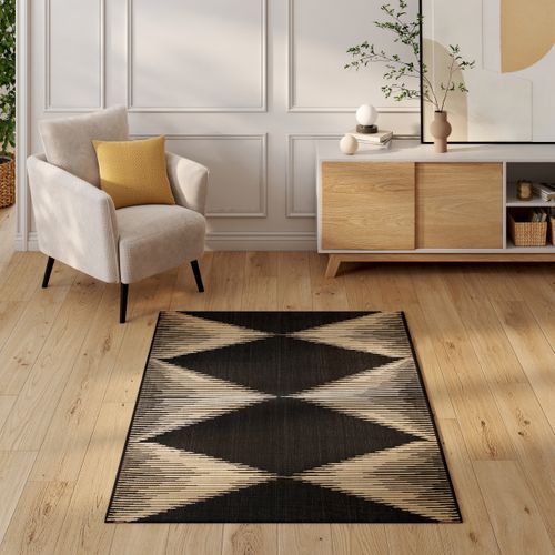 Tapis 120x170 cm FLOREN Noir
