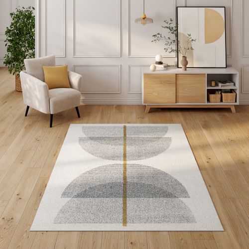 Tapis 160x230 cm VINCE Jaune
