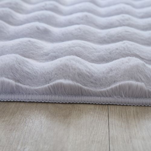 Tapis D'intérieur Doux Laponie Silver 80x250 Cm