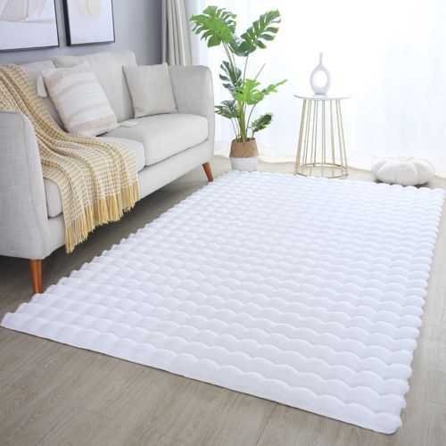 Tapis D'intérieur Doux Laponie Blanc 160x230 Cm