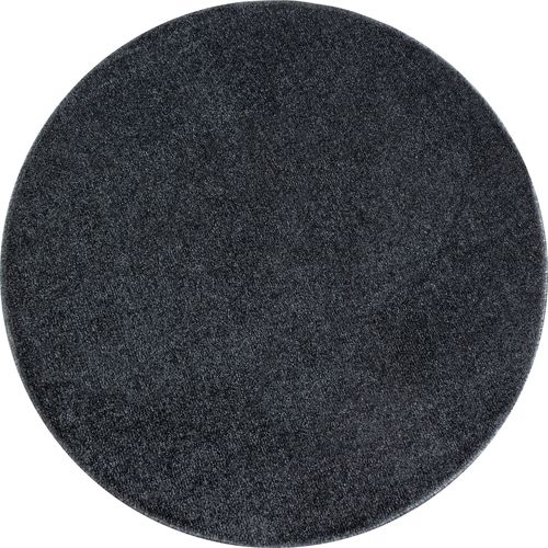 Tapis Rond D'intérieur Élégant Californie Gris 200x200 Cm