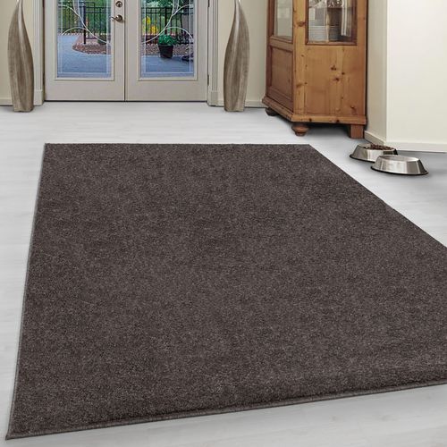Tapis Rond D'intérieur Élégant Californie Moka 120x120 Cm
