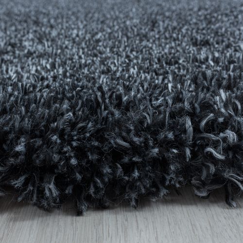 Tapis Confortable Fluffy Anthracite 200x290 Cm