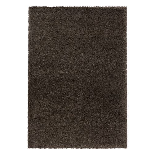 Tapis Confortable Fluffy Marron 80x150 Cm