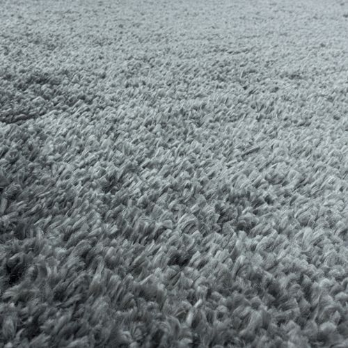 Tapis Confortable Fluffy Gris Clair 280x370 Cm