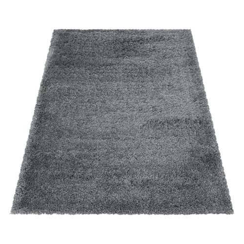 Tapis Confortable Fluffy Gris Clair 280x370 Cm