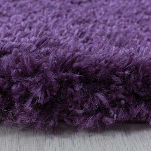 Tapis Confortable Fluffy Lila 200x290 Cm